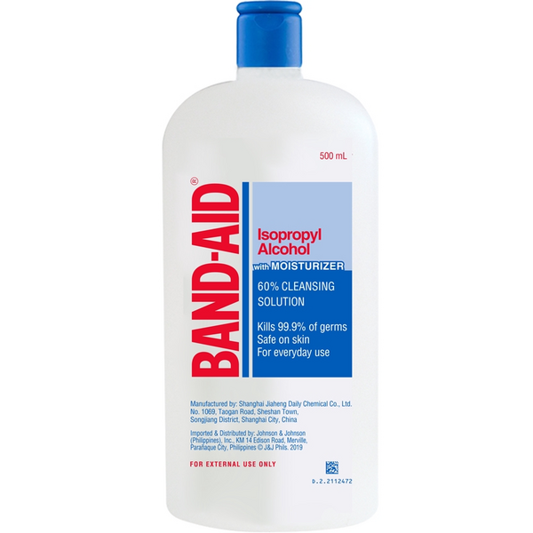 BANDAID Isopropyl Alcohol with Moisturizer 70.0 Solution 500mL price